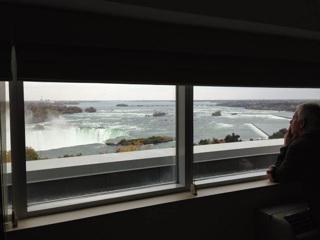 Fallsview Room in the Radisson, Niagara