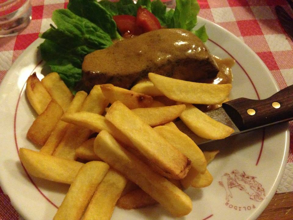 Steak at Polidor