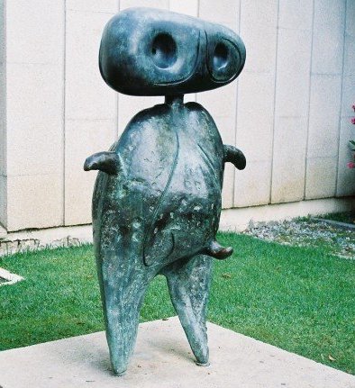 Miro sculpture, Montjuic - A Weekend in Barcelona - HH Lifestyle Travel
