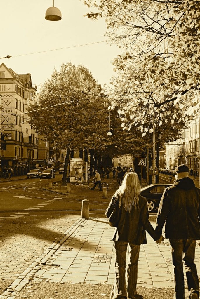 Street scene near Avenyn - Gothenburg Sweden : Points of Interest - HH Lifestyle Travel