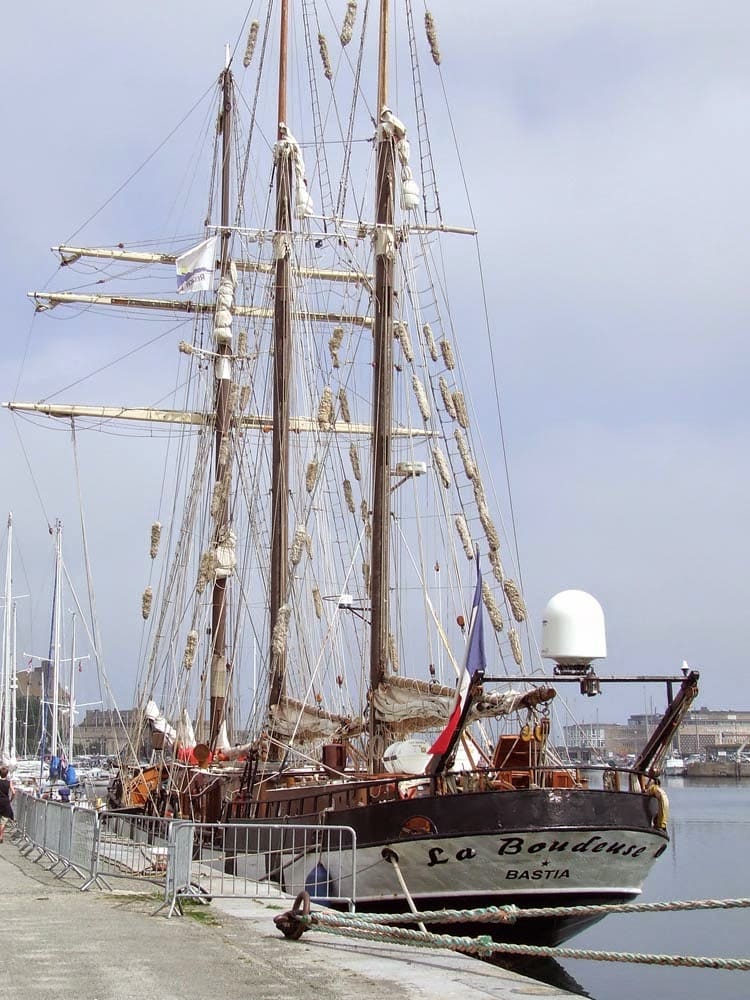 Pirate ship in St Malo