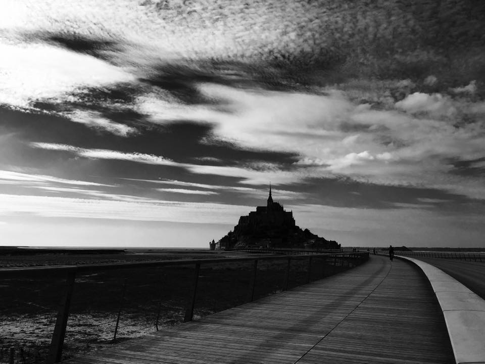 Mont Saint Michel in black and white - Mont Saint-Michel - A dream photography destination