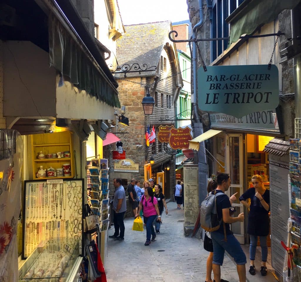 Street scene - Mont Saint-Michel - A dream photography destination - HH Lifestyle Travel