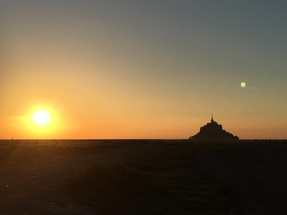 Sunset over the monastery - Mont Saint-Michel - A dream photography destination - HH Lifestyle Travel