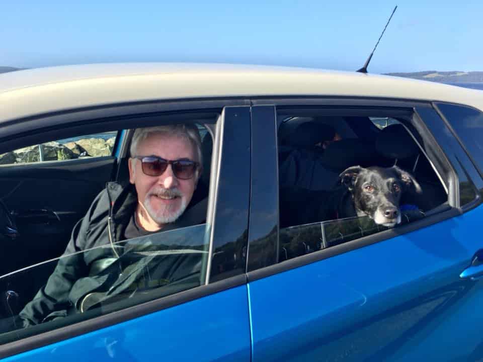 Car Ferry with Dog - Moose the Dog in Ireland