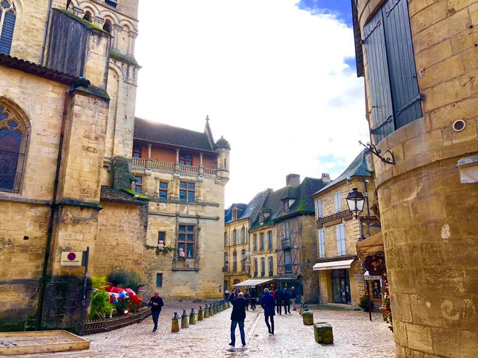 Sarlat Cathedral - Visiting the Sarlat Markets - HH Lifestyle Travel
