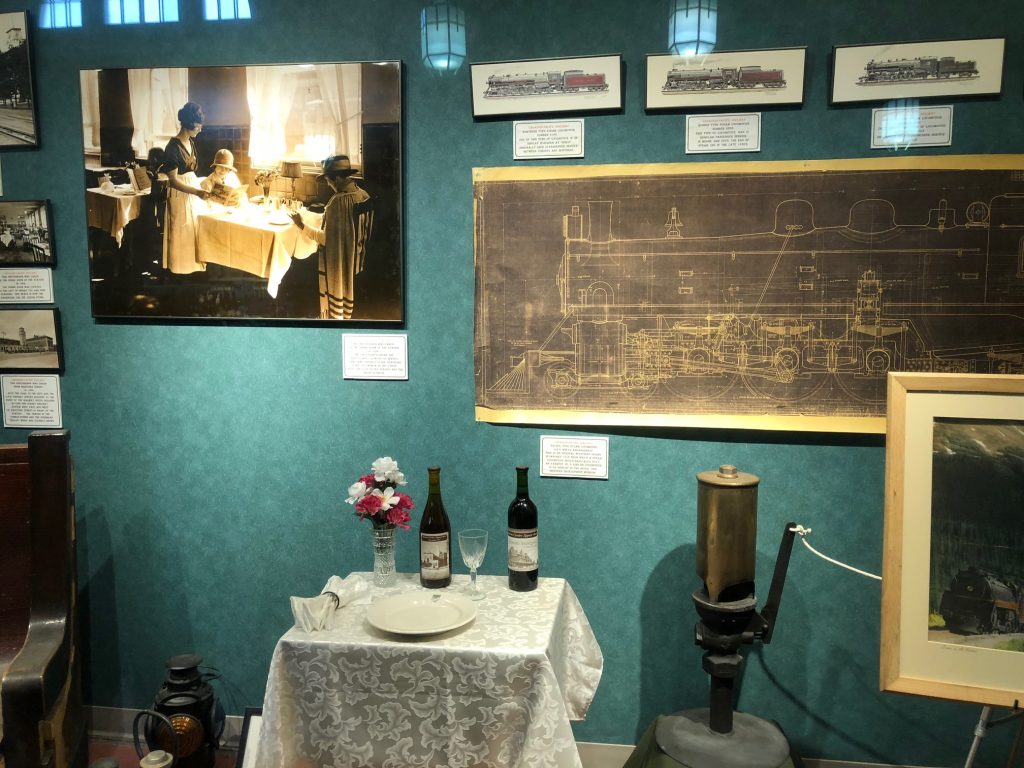 Moose Jaw Railway Station display