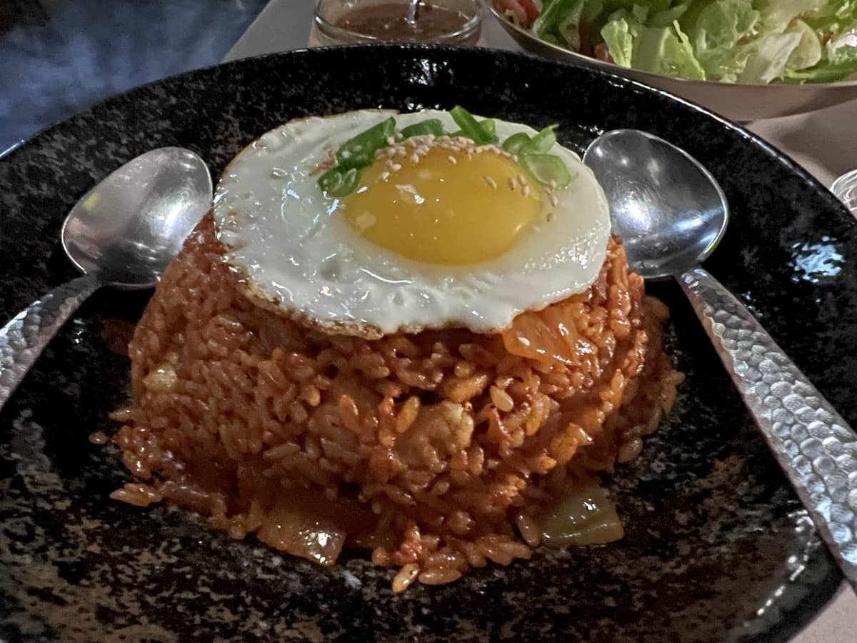 Kimchi fried rice - ABSteak by Chef Akira Back