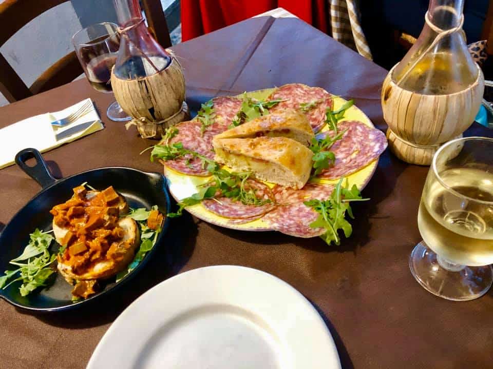 Antipasti at Add’ù Fratemo, Naples