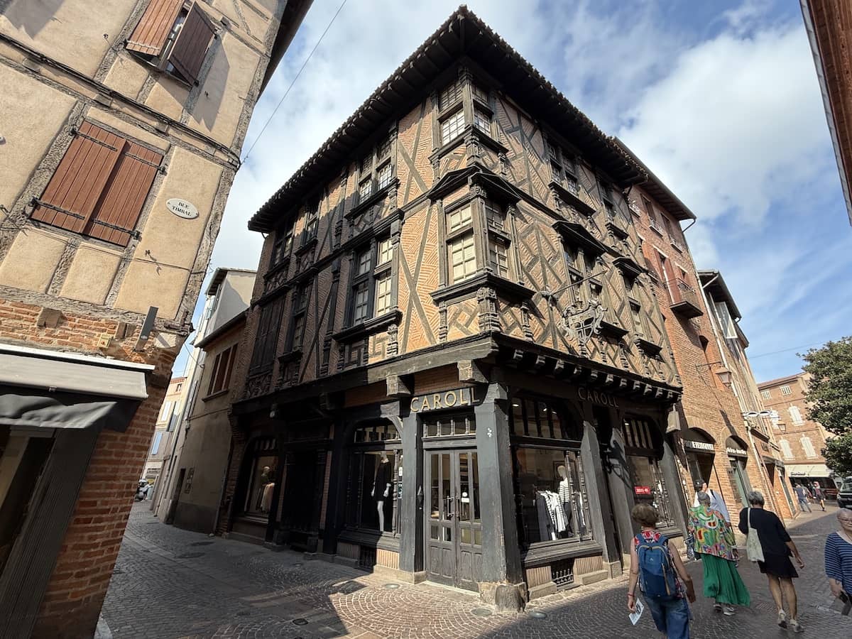 Streets of Albi's old town
