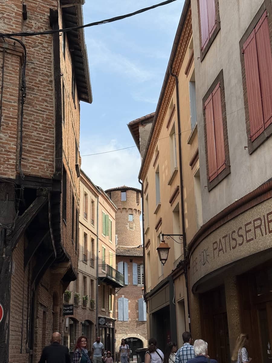 Streets of Albi's old town