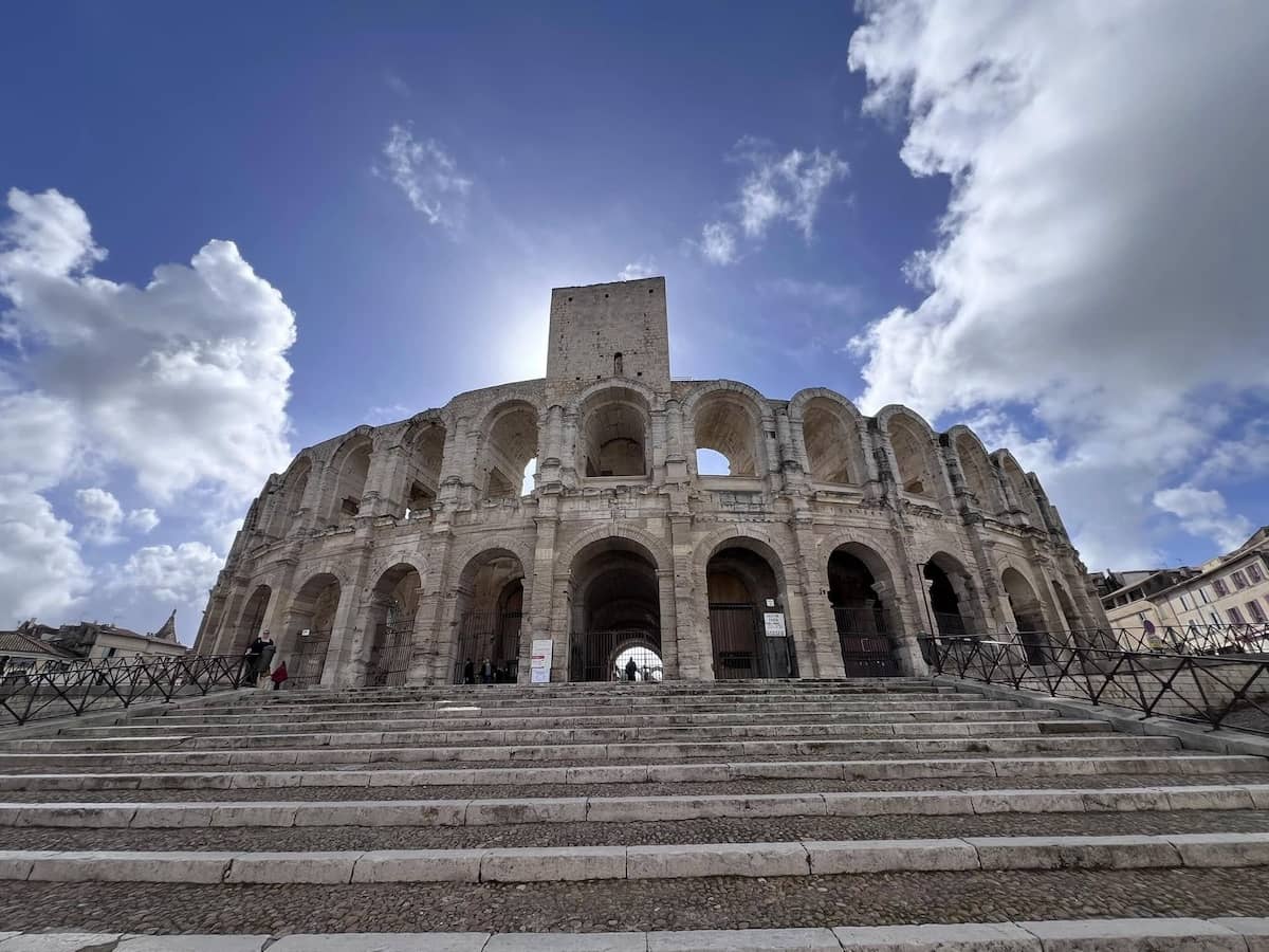 Roman amphitheatre in Arles, France