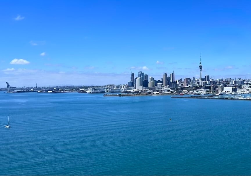Auckland city skyline, New Zealand