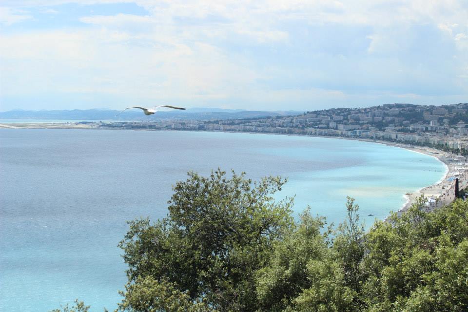View from Parc de la Colline du Château, Nice
