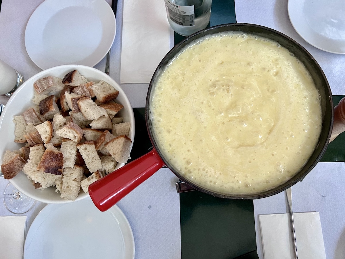 Fondue in Basel