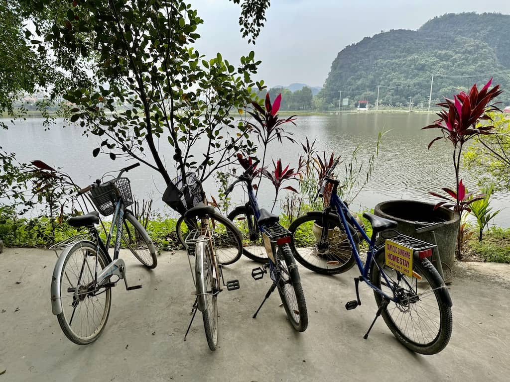 Bike ride around Tam Coc