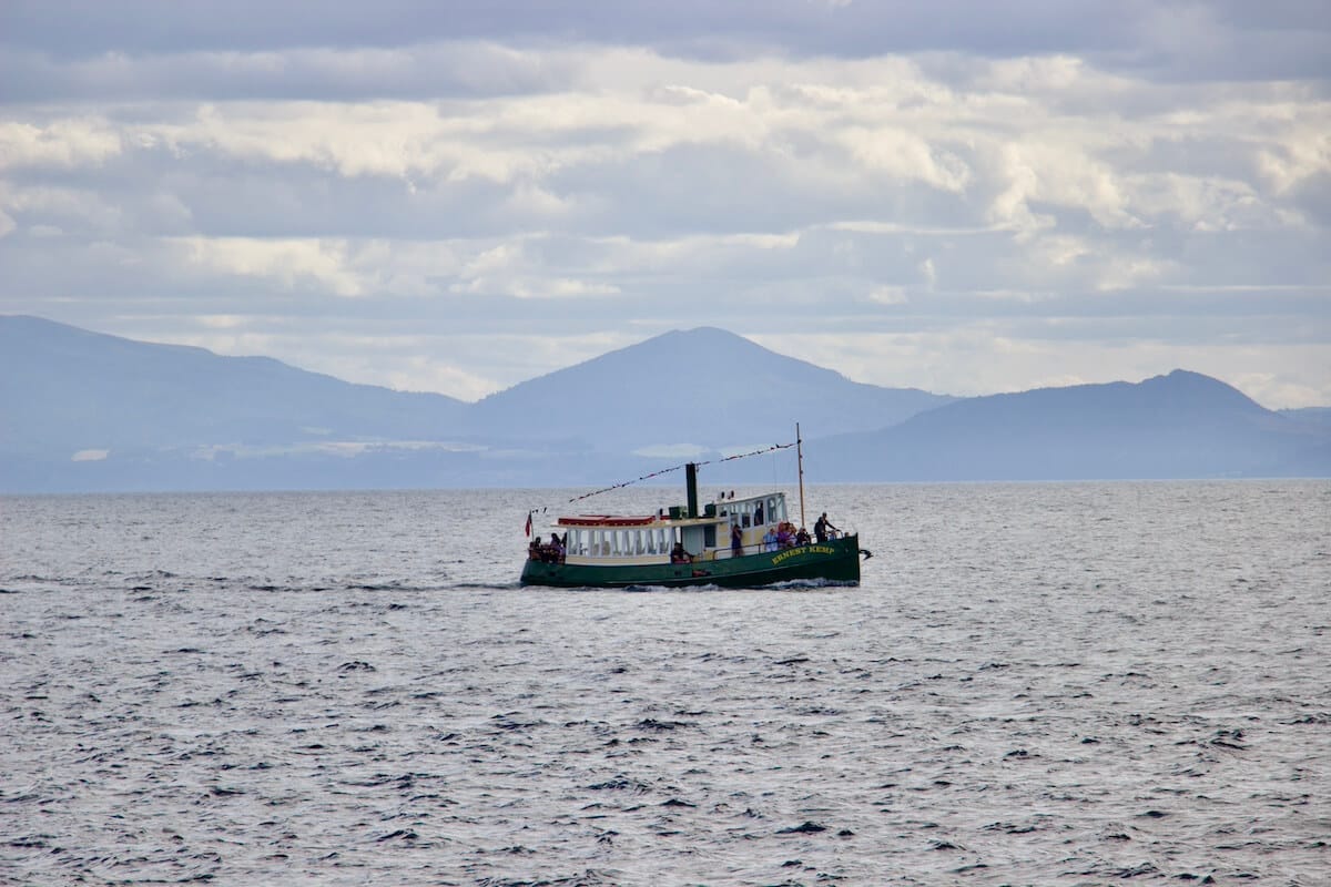 Boat tour of Lake Taupo