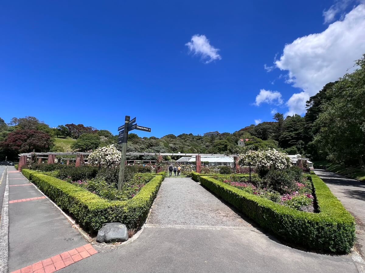 Botanic gardens, New Zealand
