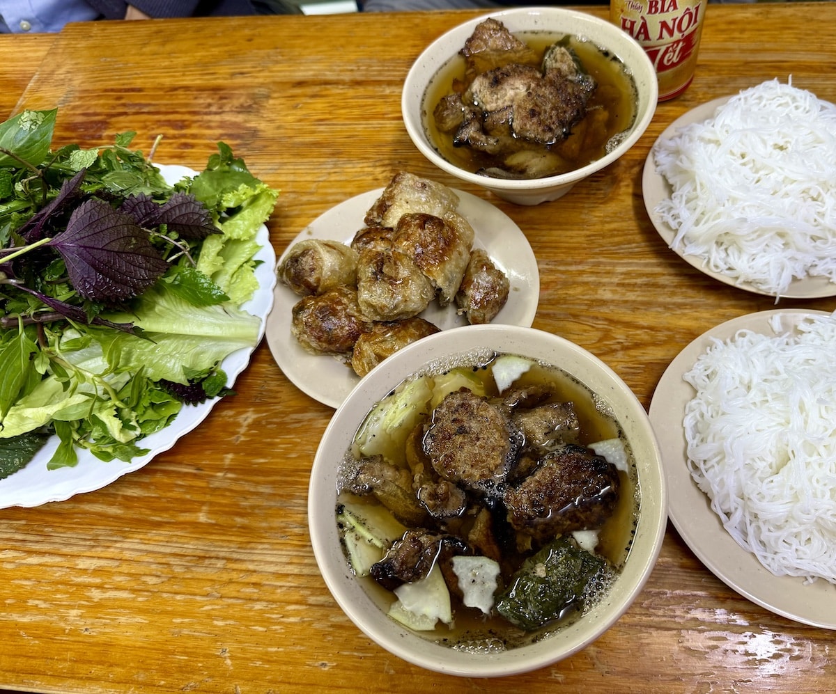 Bun Cha at Bun Cha Dac Kim