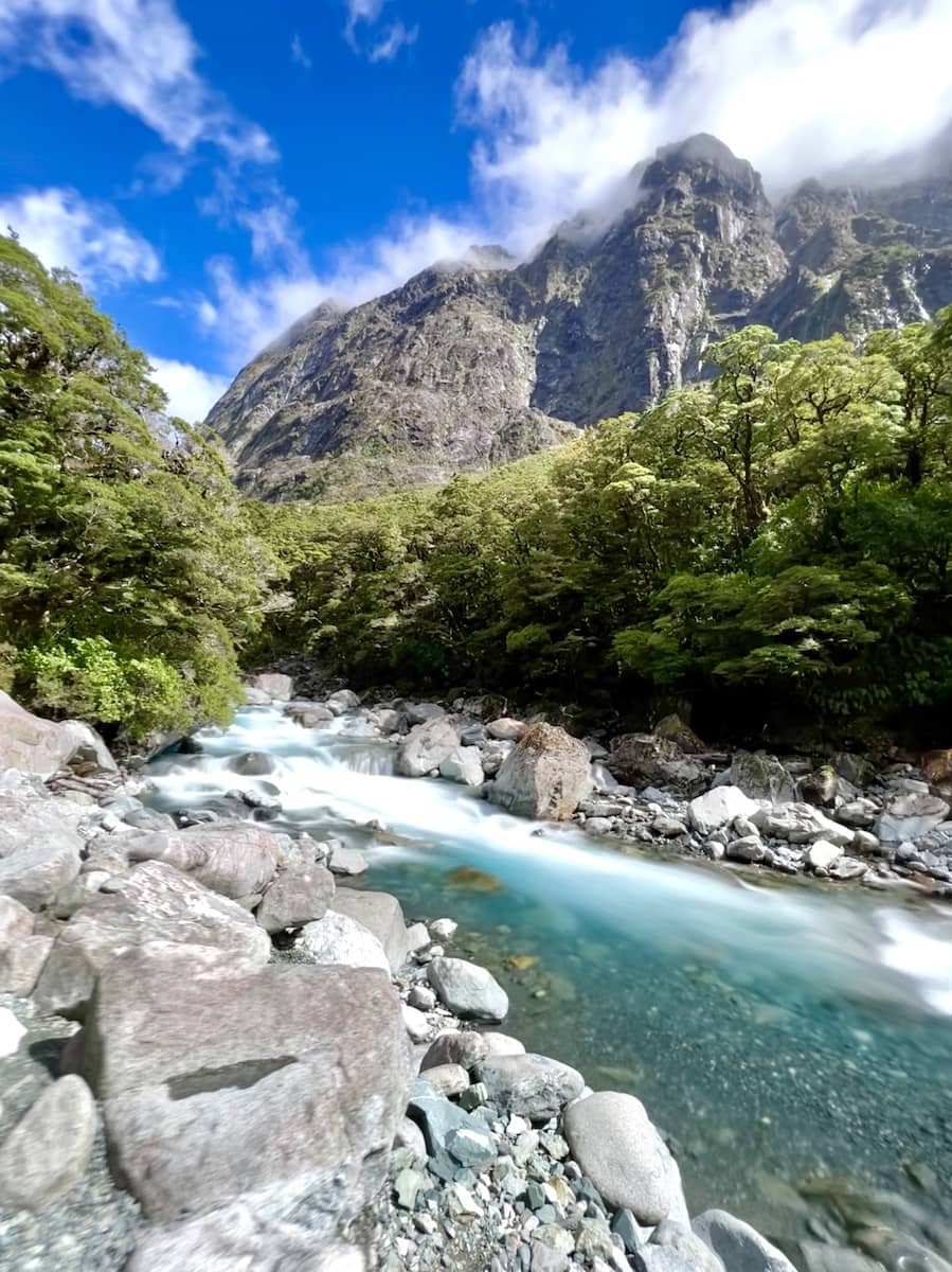 Hollyford River / Christie Falls