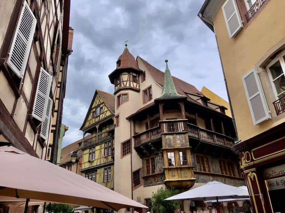 Crazy cool buildings in Colmar