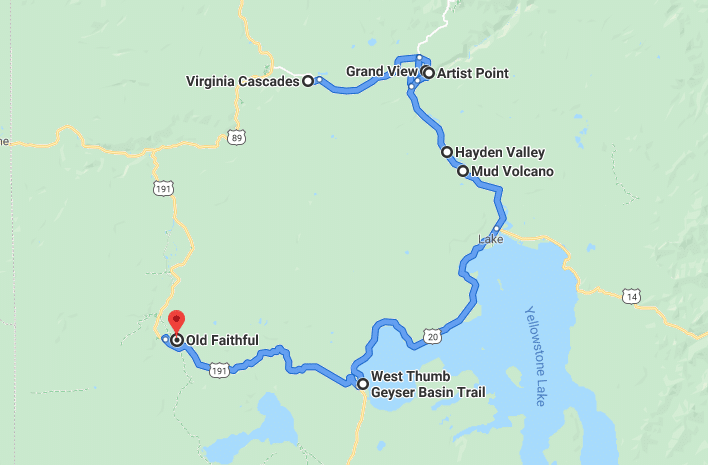 Day 2 - Yellowstone Itinerary : 4 days