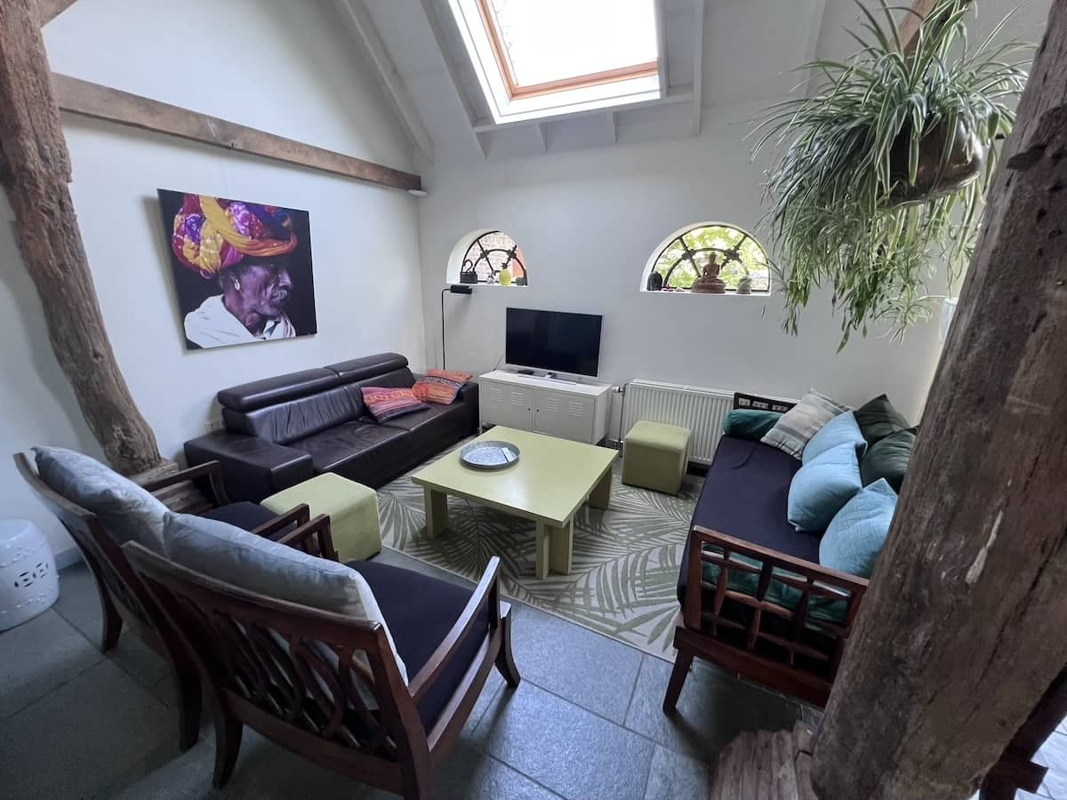 Lounge at the Airbnb in Den Bosch