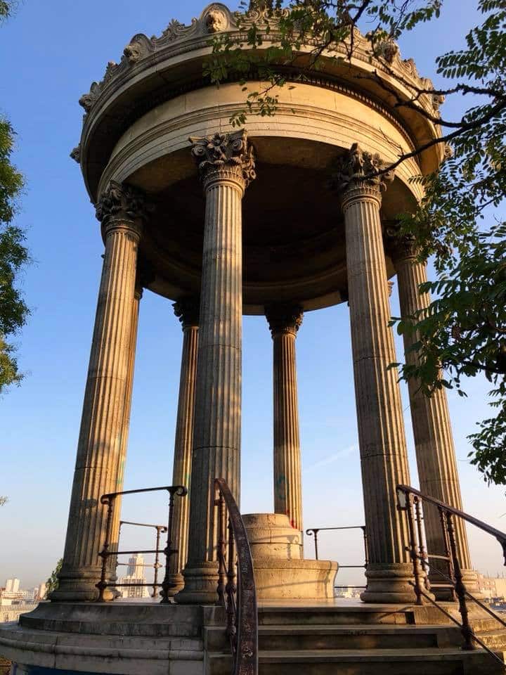 Folly at Parc des Buttes Chaumont, Paris