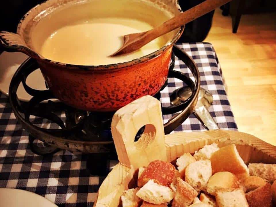 Fondue at Petit Paris