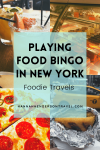 Playing Food Bingo in New York City - HH Lifestyle Travel