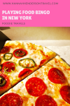 Playing Food Bingo in New York City - HH Lifestyle Travel