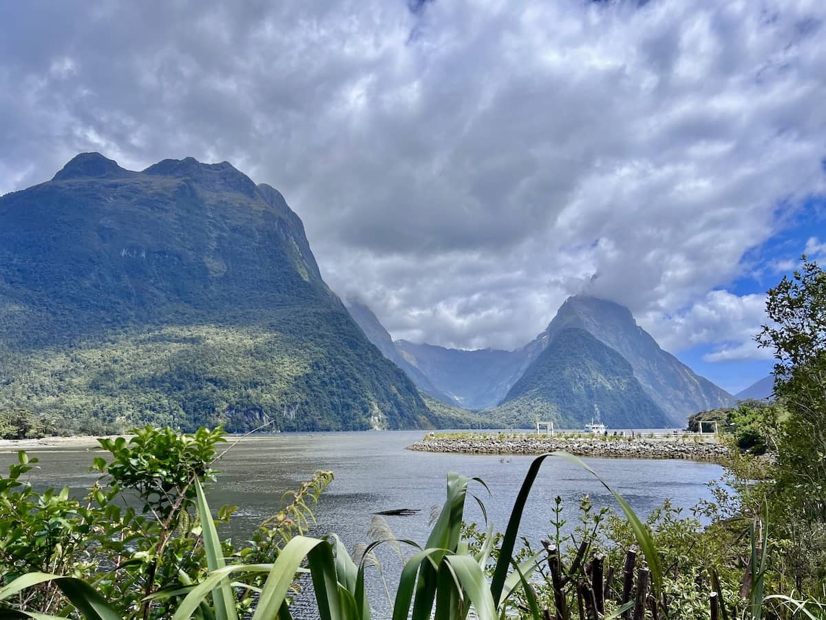 View from the Foreshore Boardwalk, Milford