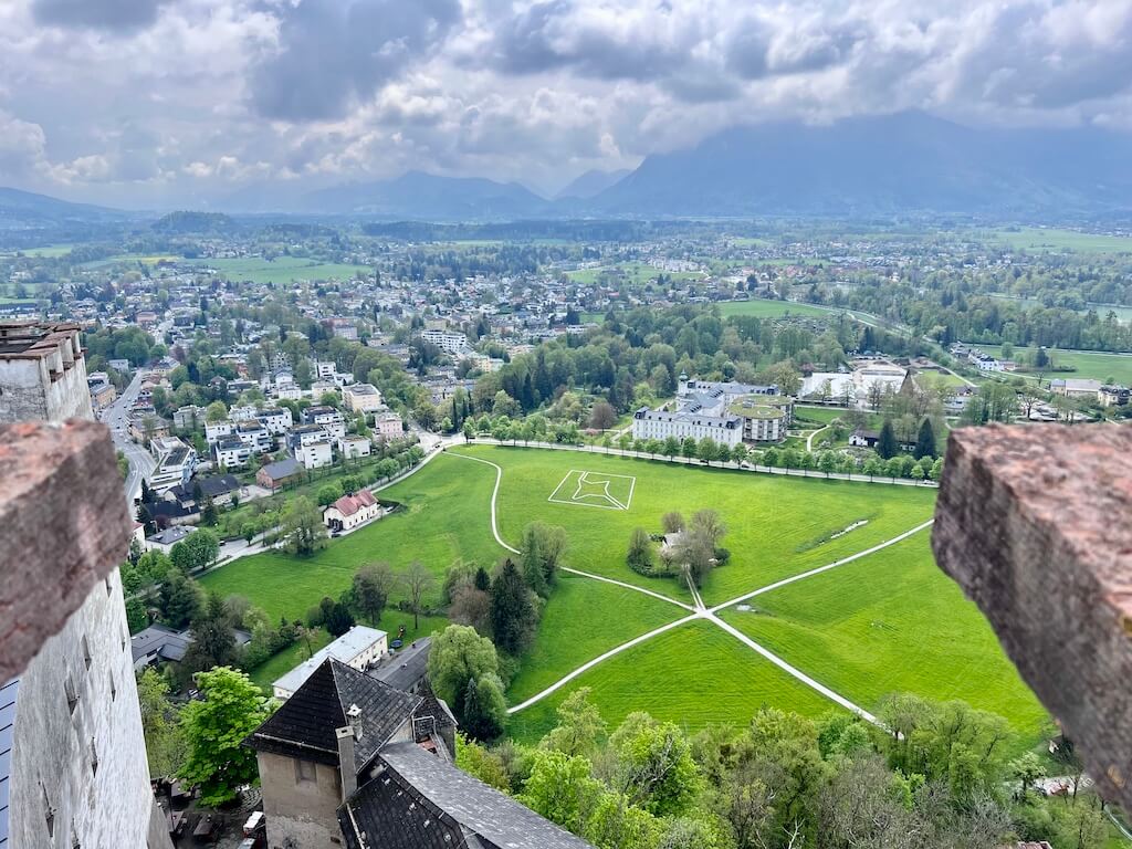 View from Hohensalzburg Fortress