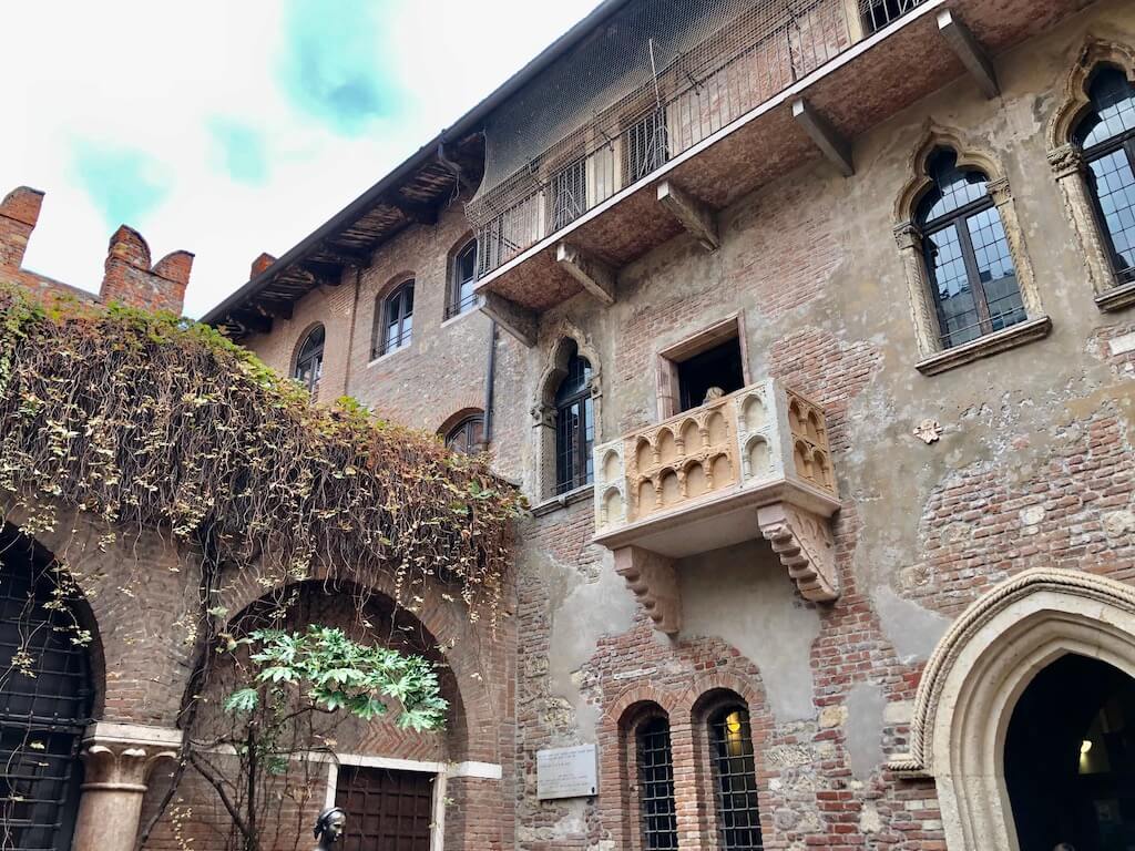 Juliet's balcony for pics