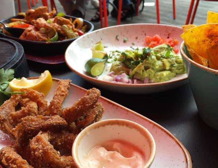 Food at Las Iguanas York