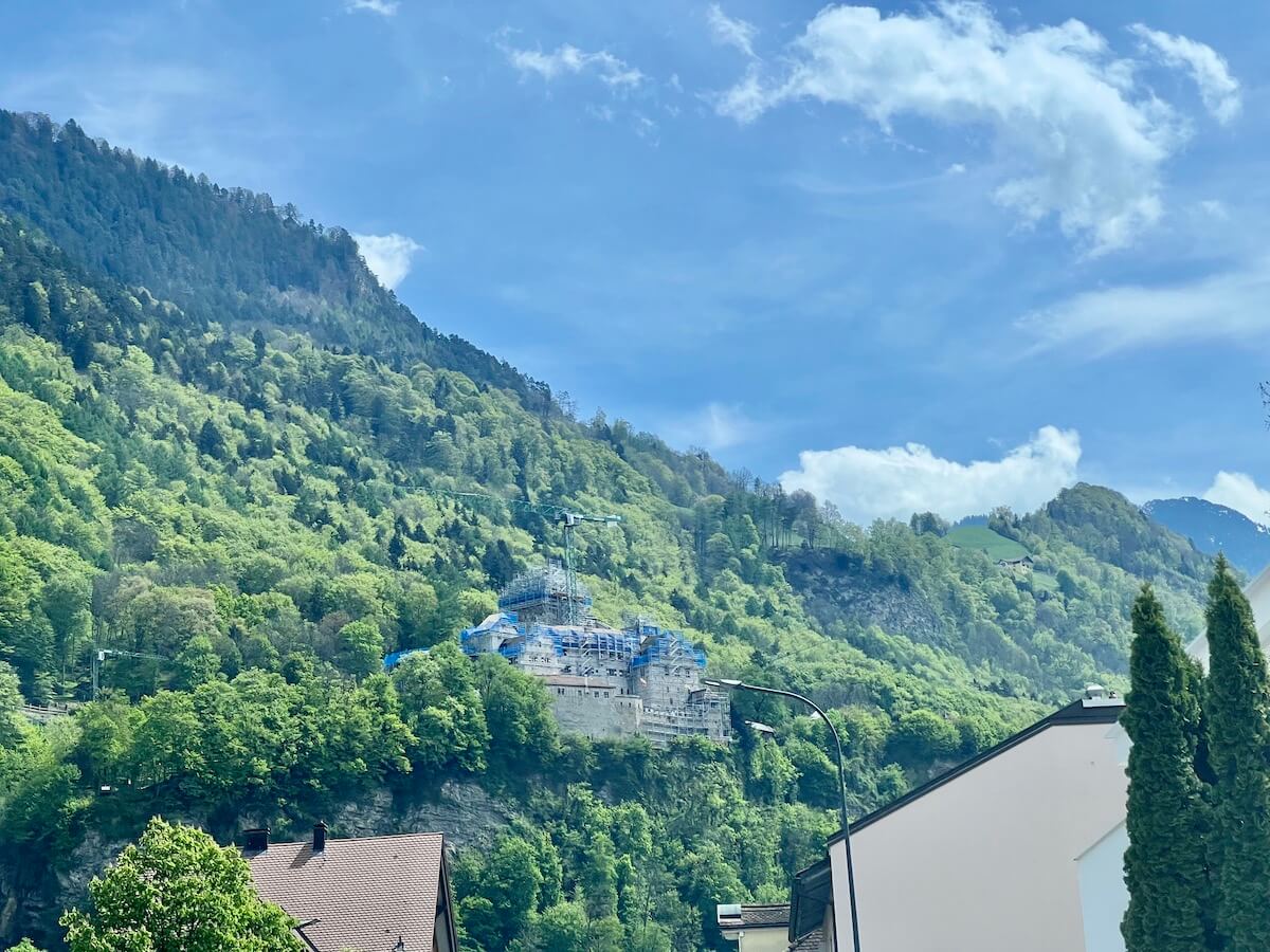 Liechtenstein Castle (under renovation)
