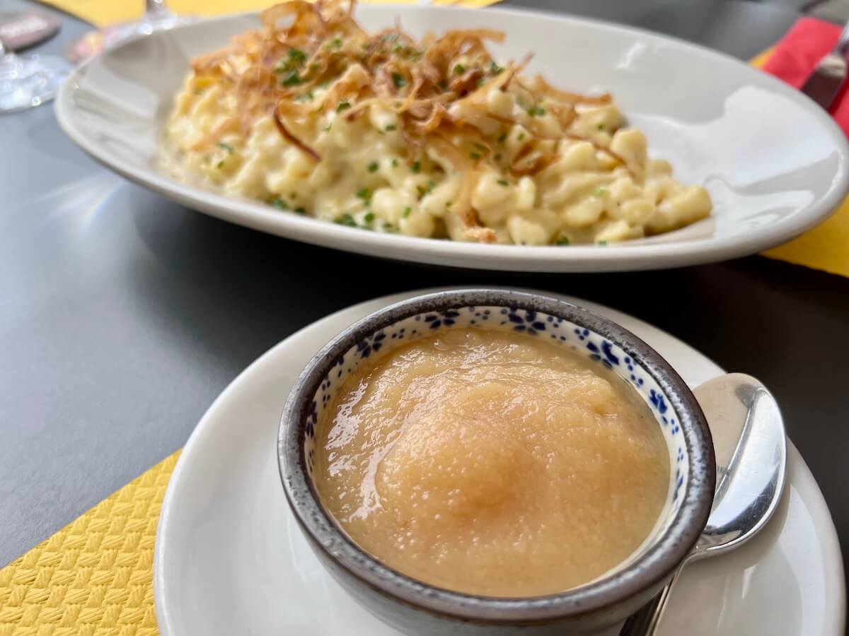 Kasknopfle - national dish of Liechtenstein