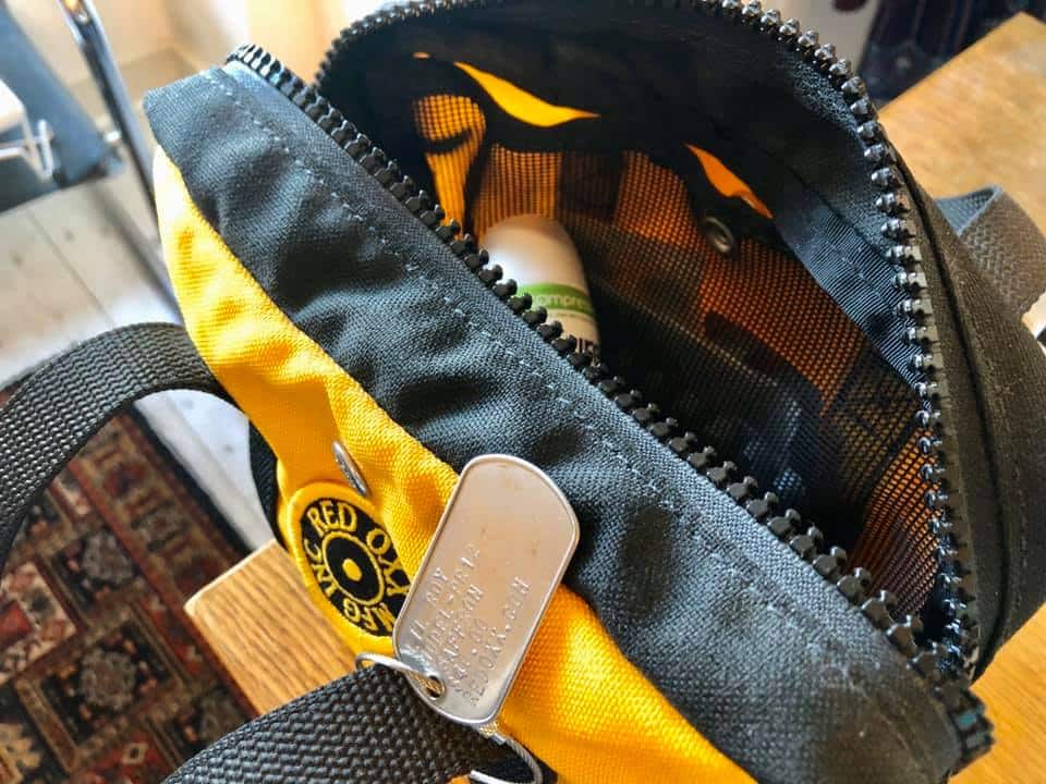 The Lil' Roy Bag in action