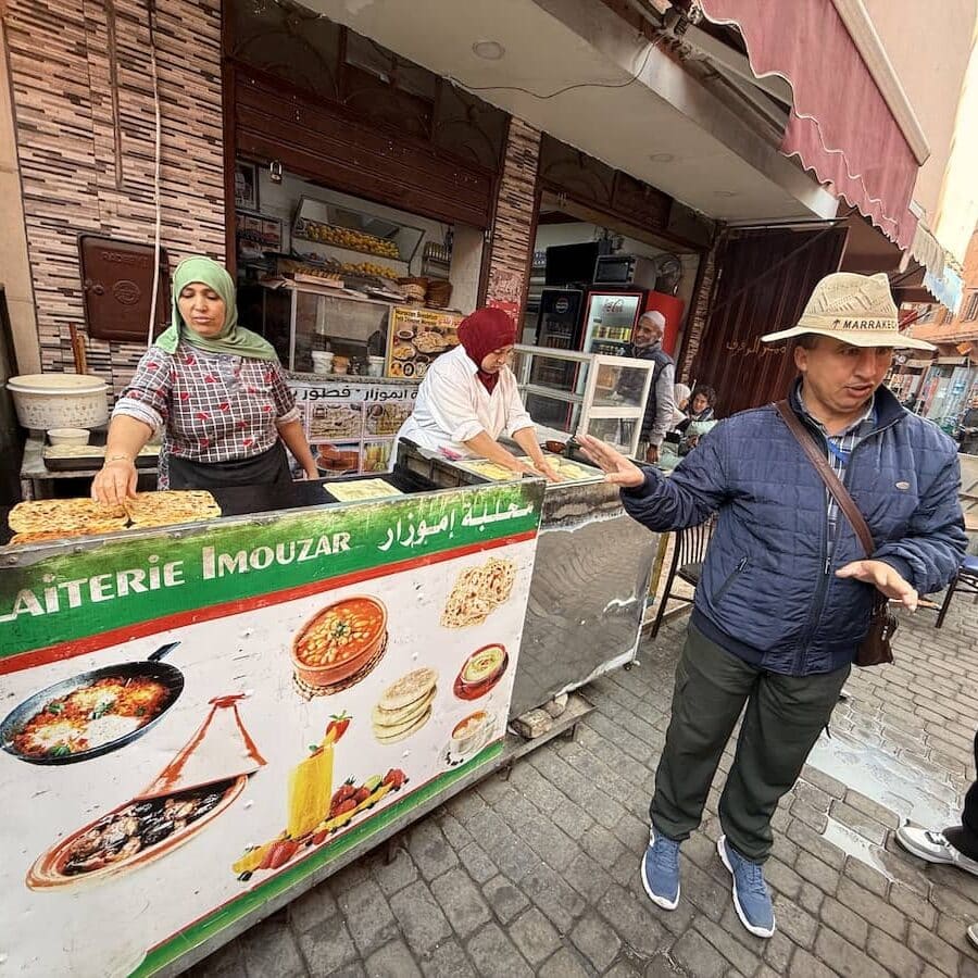 Street Food Tour in Marrakech - Msemmen from Madame Fadma