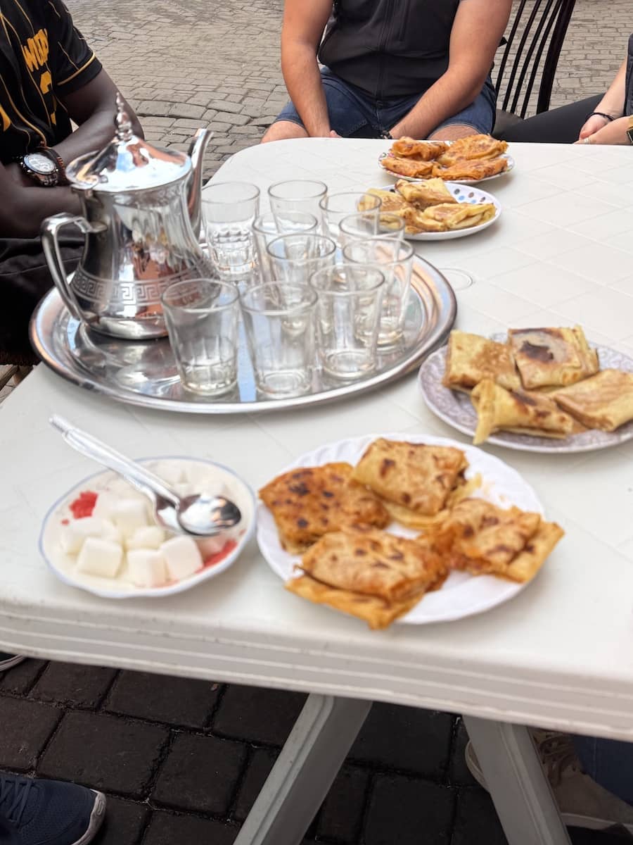 Street Food Tour in Marrakech - Msemmen from Madame Fadma