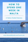 One Week in Malta - HH Lifestyle Travel