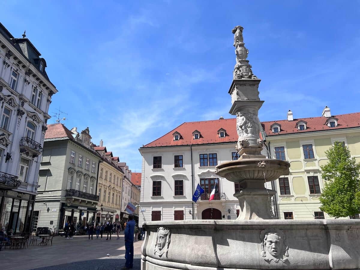 Maximilian's Fountain, Bratislava