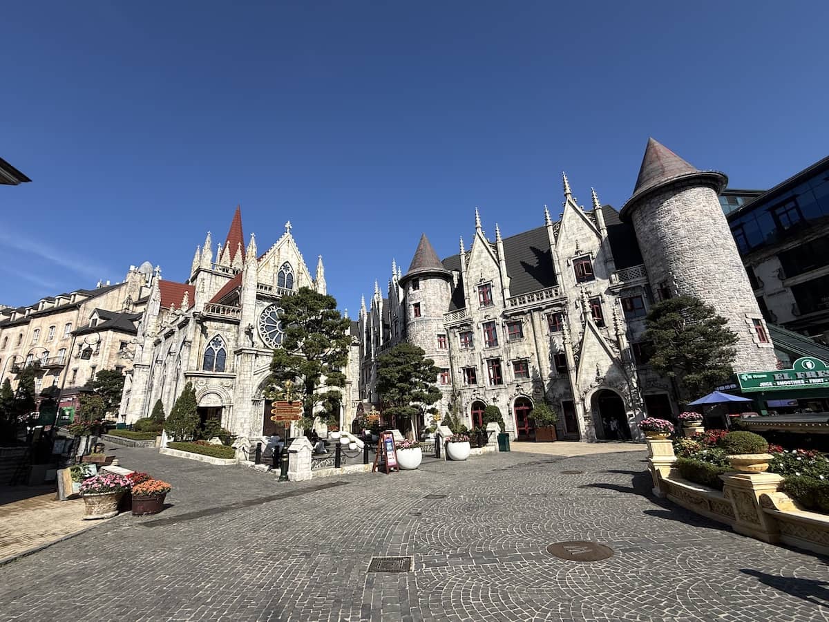Mercure check-in - next to Saint Denis Church / on Forever square