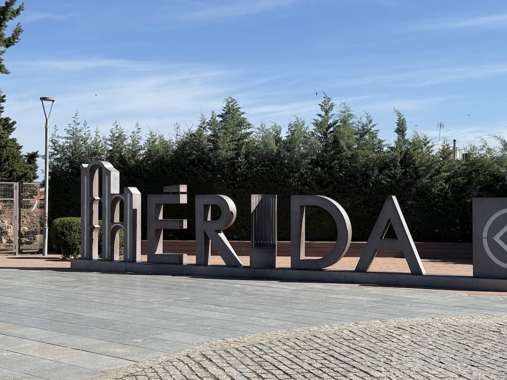 Mérida sign