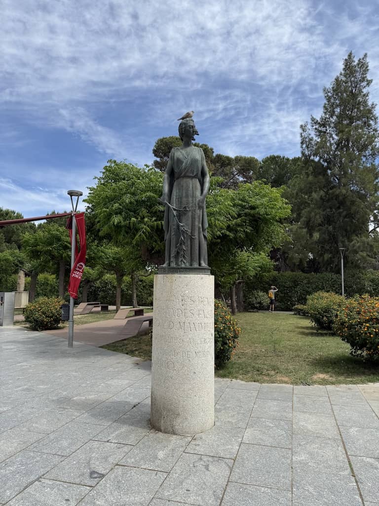 Statue in Mérida