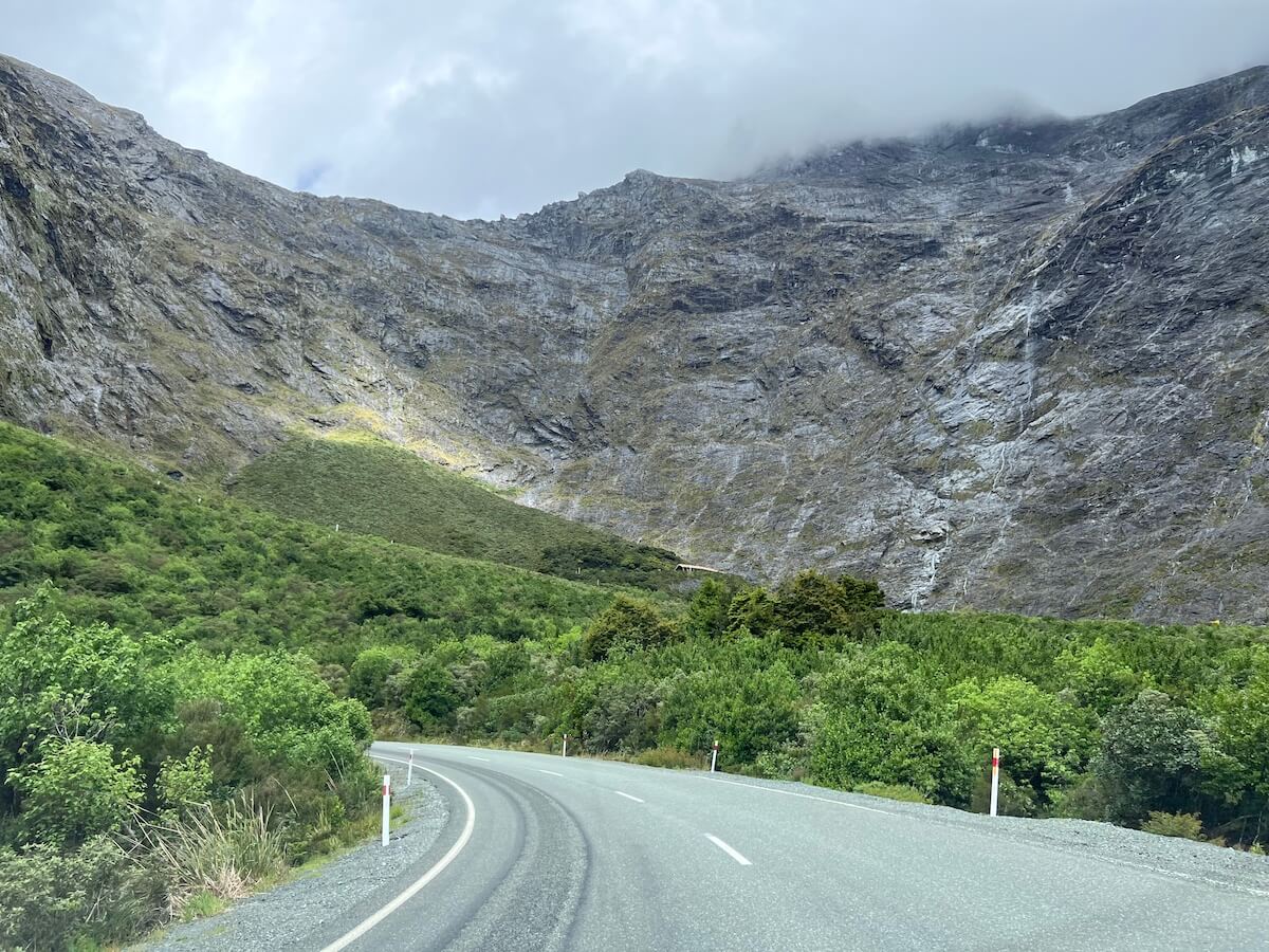 Milford side of the Homer Tunnel