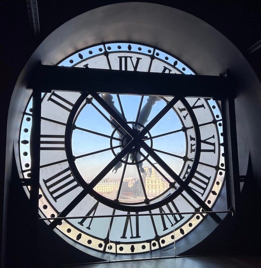 Clock at Musee D'Orsay, Paris