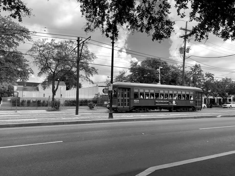 Streetcar in the Garden District - New Orleans