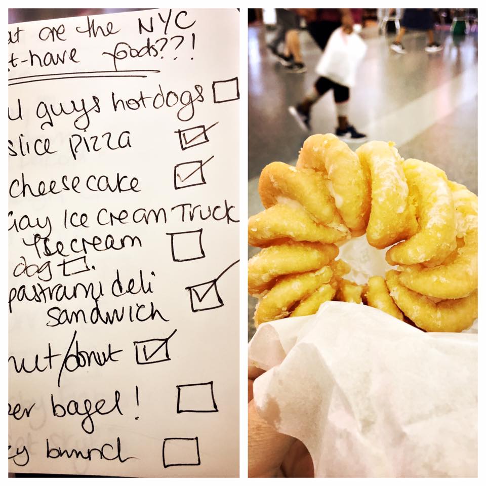 A cruller not a cronut, Staten Island Ferry