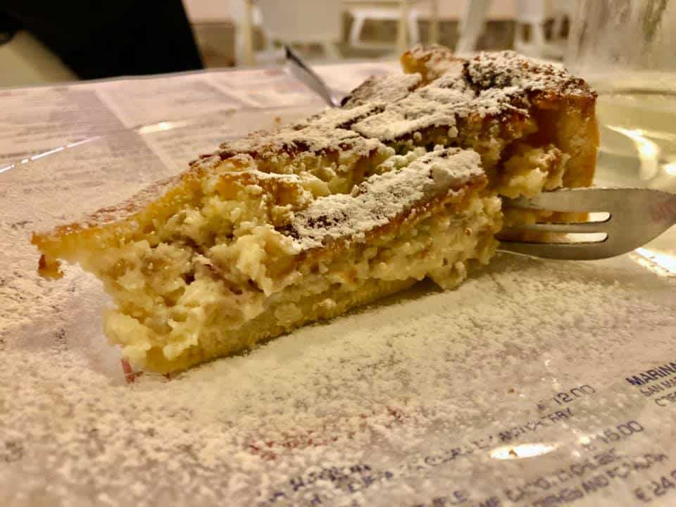 Neapolitan Pastiera cake